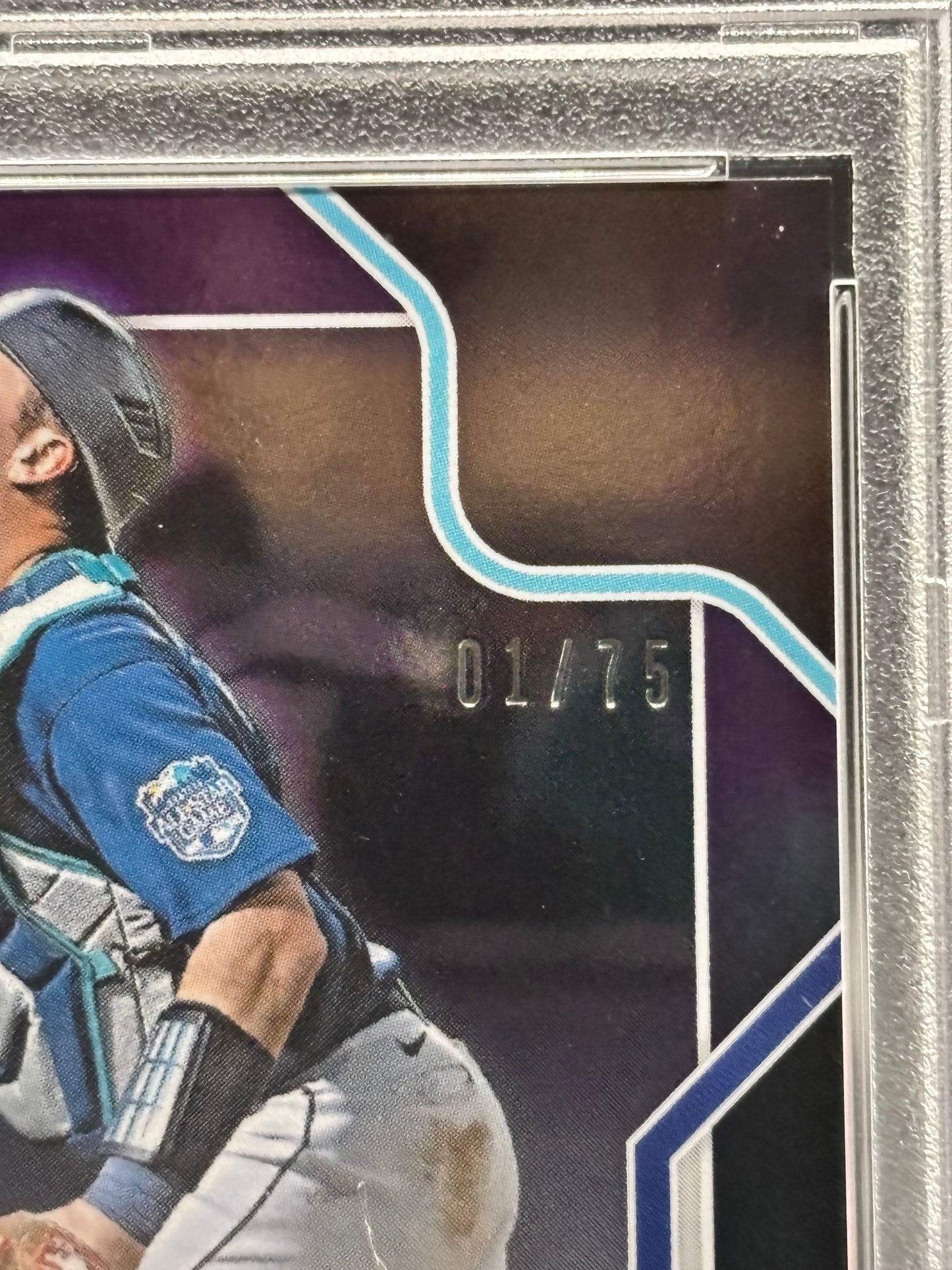 Cal Raleigh - 2023 Topps x J-Rod Autograph Purple #67A PSA 10 Auto 10 1/75