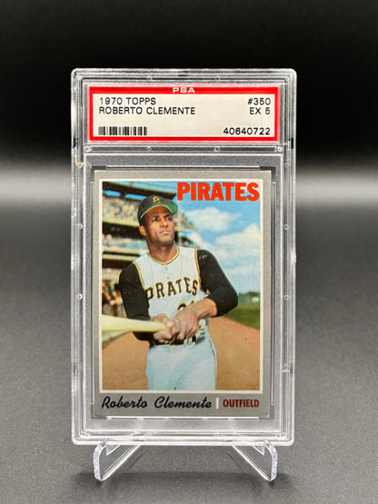 Roberto Clemente - 1970 Topps #350 PSA 5 (EX) – Vintage Pirates HOF
