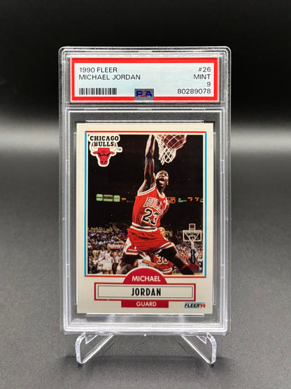Michael Jordan - 1990 Fleer #26 PSA 9 Mint