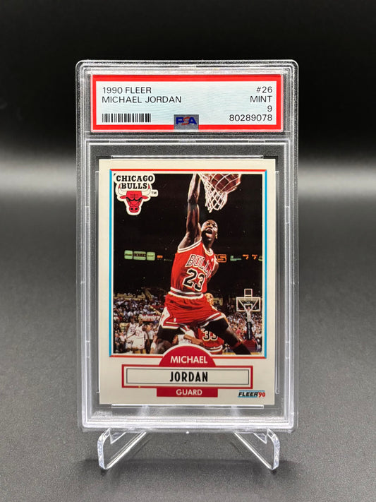 Michael Jordan - 1990 Fleer #26 PSA 9 Mint
