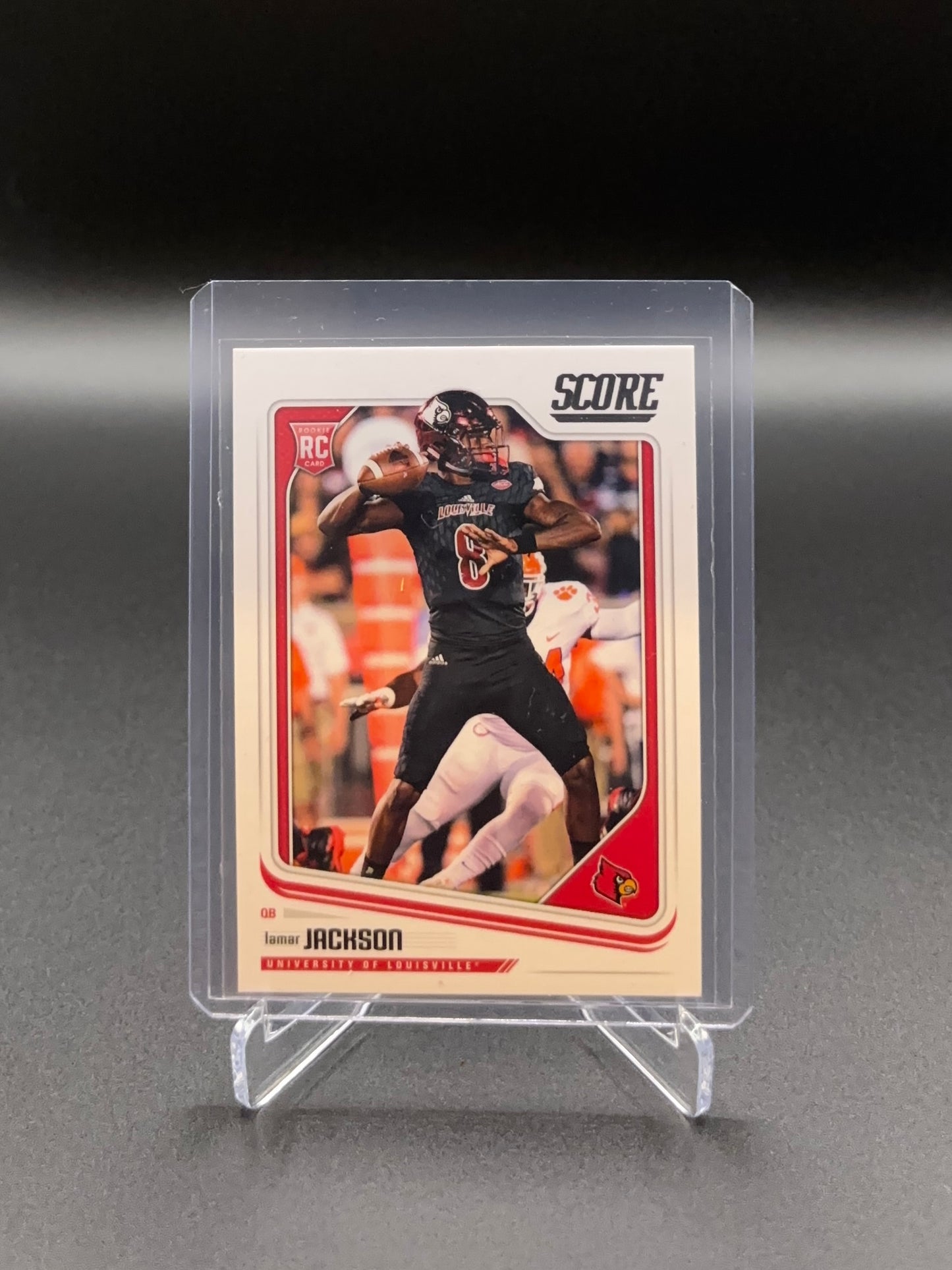 Lamar Jackson - 2018 Panini Score Rookie Card #352