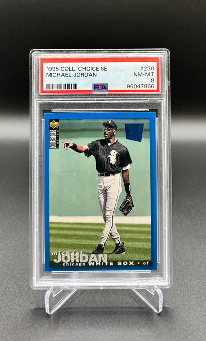 Michael Jordan - 1995 Collector’s Choice SE #238 — PSA 8 NM-MT (Special Edition Baseball Card)