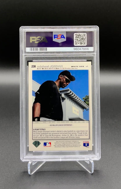Michael Jordan - 1995 Collector’s Choice SE #238 — PSA 8 NM-MT (Special Edition Baseball Card)