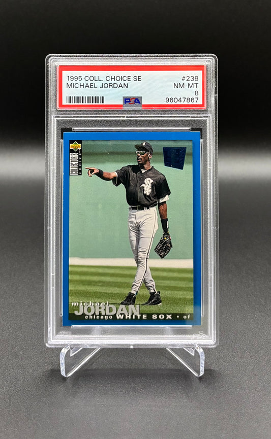 Michael Jordan - 1995 Collector’s Choice SE #238 — PSA 8 NM-MT (Special Edition Baseball Card)