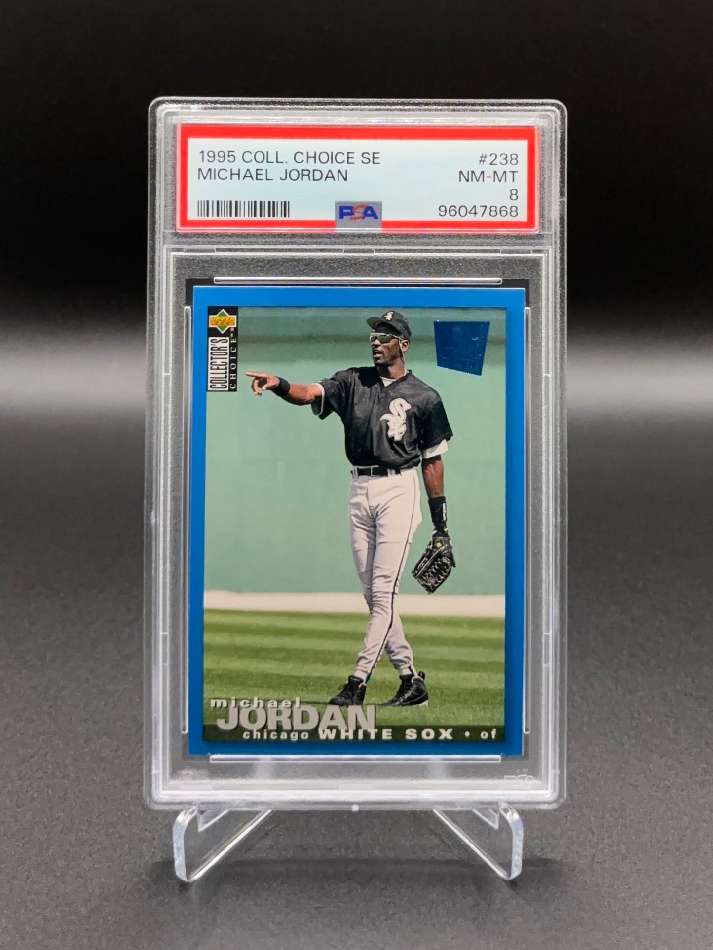 Michael Jordan - 1995 Collector’s Choice SE #238 — PSA 8 NM-MT (Special Edition Baseball Card)