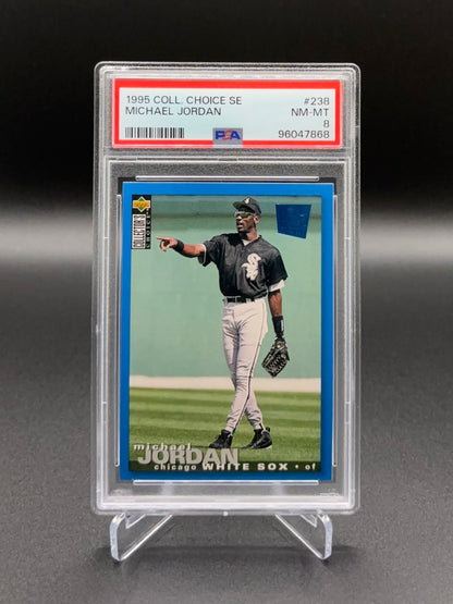 Michael Jordan - 1995 Collector’s Choice SE #238 — PSA 8 NM-MT (Special Edition Baseball Card)