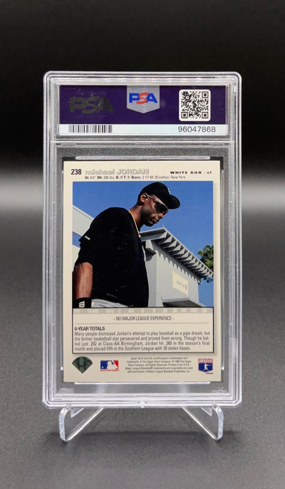 Michael Jordan - 1995 Collector’s Choice SE #238 — PSA 8 NM-MT (Special Edition Baseball Card)