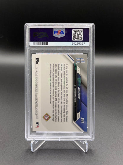 Josh Gibson - 2024 Topps Now #241 — PSA 10 GEM MINT Career Batting Leader