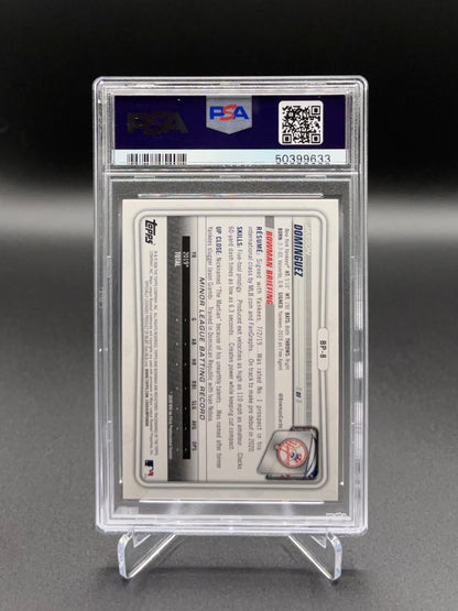 Jasson Domínguez - 2020 Bowman Paper Prospects #BP8 — PSA 10 GEM MINT