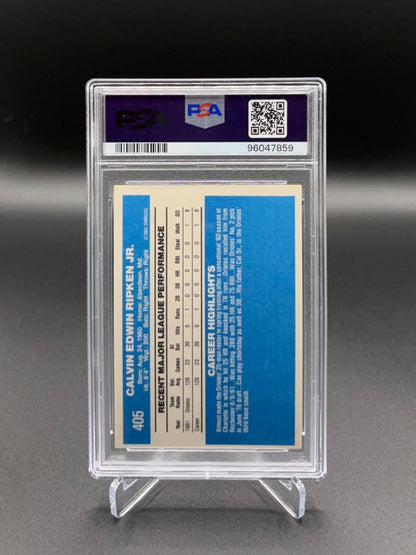 Cal Ripken Jr. Rookie Card - 1982 Donruss #405 – PSA 7 (Near Mint)
